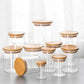 Glass jar 3 pcs set