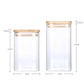 Glass jar 3 pcs set