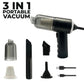 3 in 1 Car vacuum cleaner