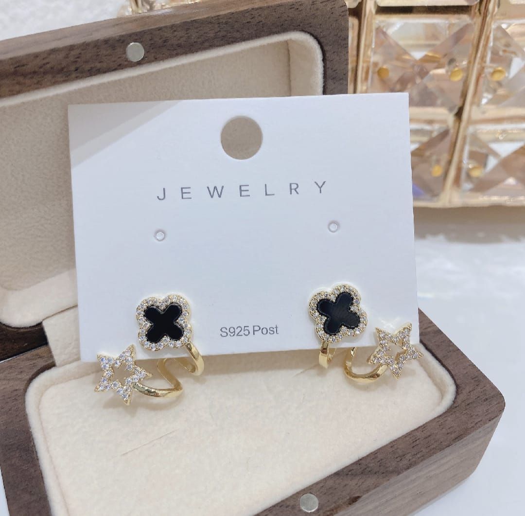 Four leaf Clover Earrings for Girls Fashion Women's Drop Earrings Jewelry Gift