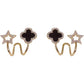 Four leaf Clover Earrings for Girls Fashion Women's Drop Earrings Jewelry Gift