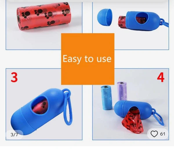 Portable Diaper Shopper Dispenser with Refills