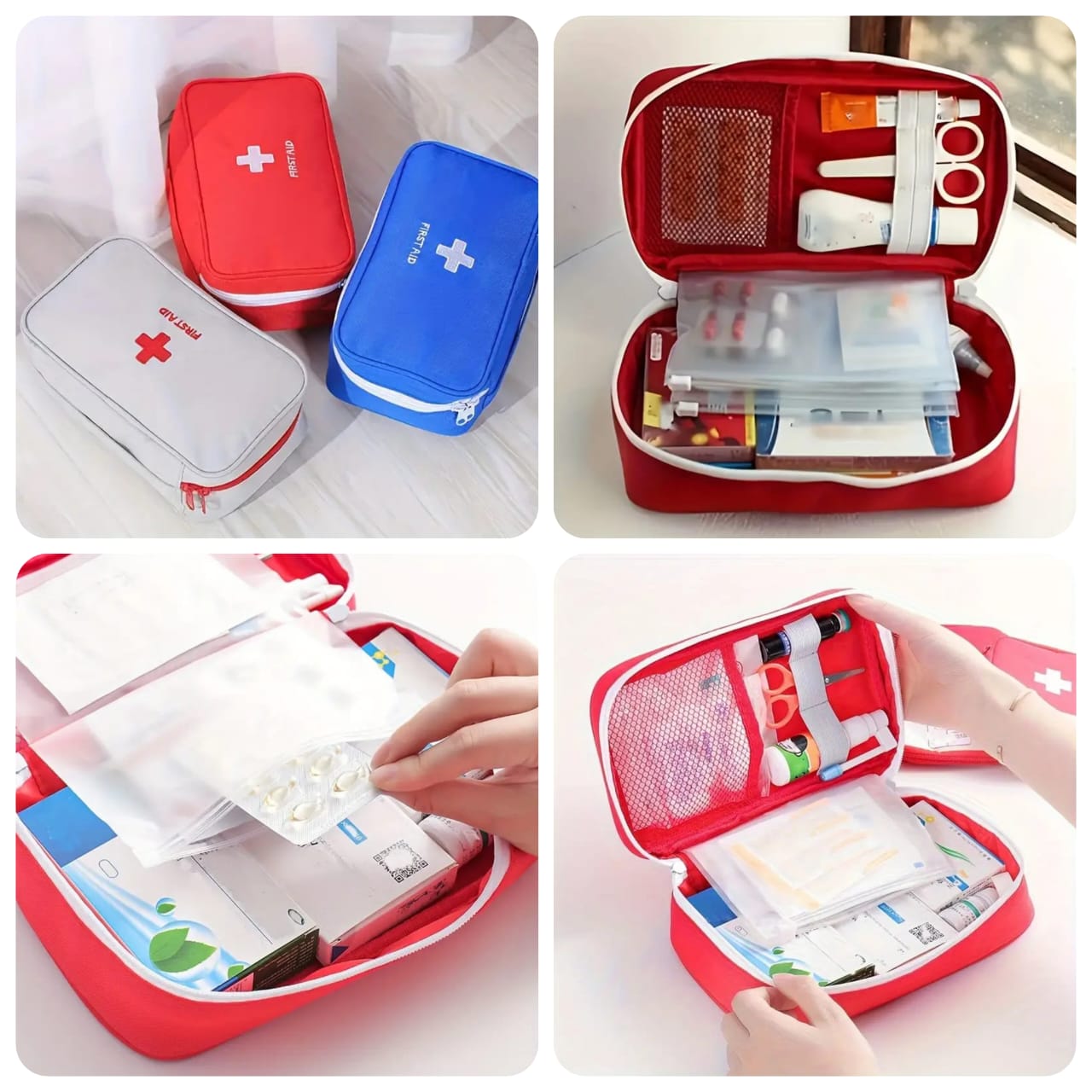 MINI TRAVEL MEDICINE FIRST AID POUCH