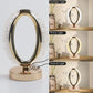 USB Operated Rechargeable Oval LED Crystal Touch Lamp