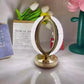 USB Operated Rechargeable Oval LED Crystal Touch Lamp