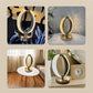 USB Operated Rechargeable Oval LED Crystal Touch Lamp