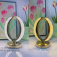 USB Operated Rechargeable Oval LED Crystal Touch Lamp