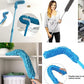 Microfiber Fan Cleaning Duster Steel Body Flexible Fan mop for Quick and Easy Cleaning of Home, Kitchen, Car, Ceiling, and Fan Dusting Office Fan Cleaning Brush with Long Rod