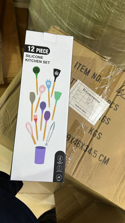 Silicon spoon set