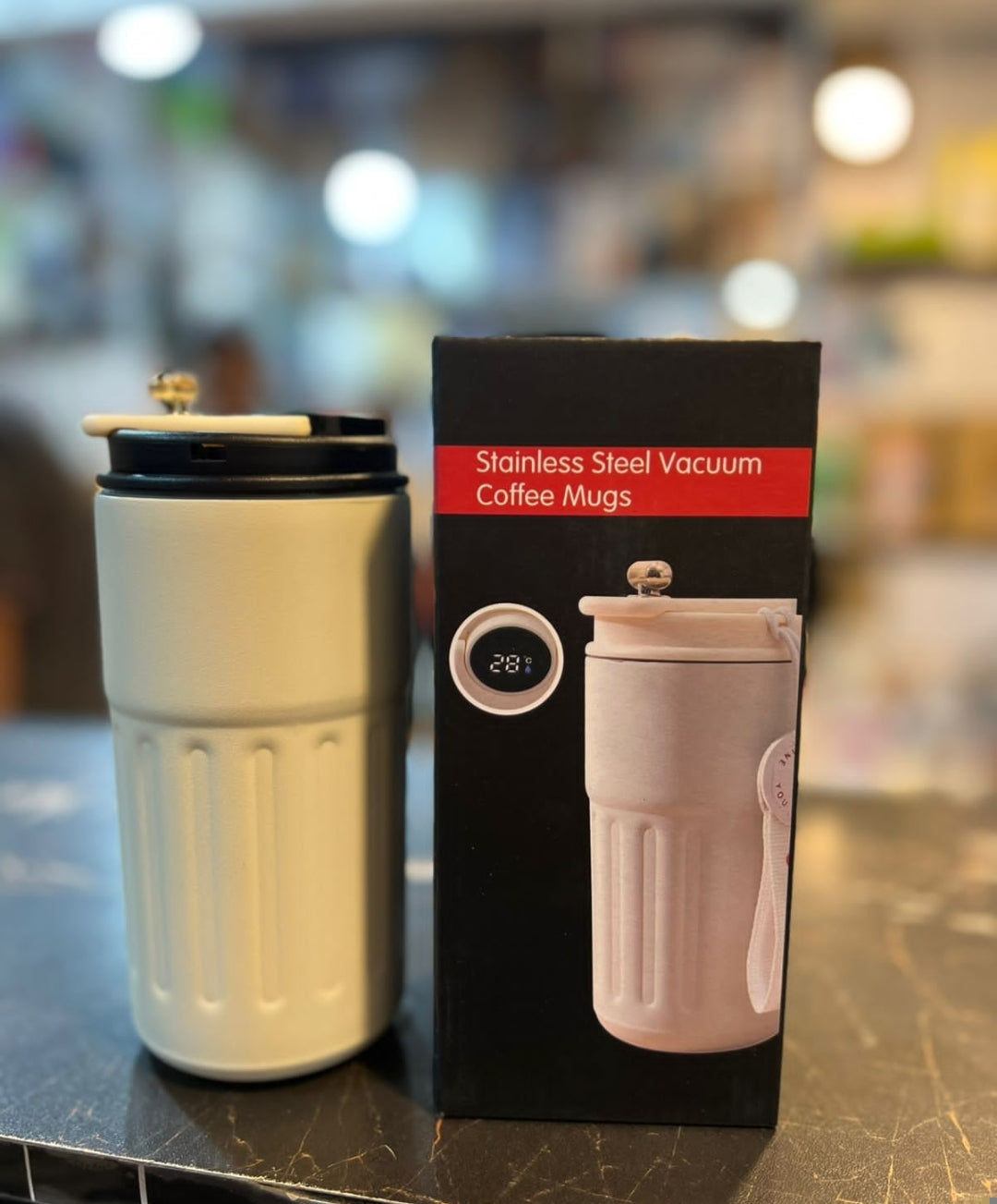 Stainless Steel Vaccum Temperature Coffee Mug 510 ml