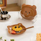 8pcs Bear Plate set