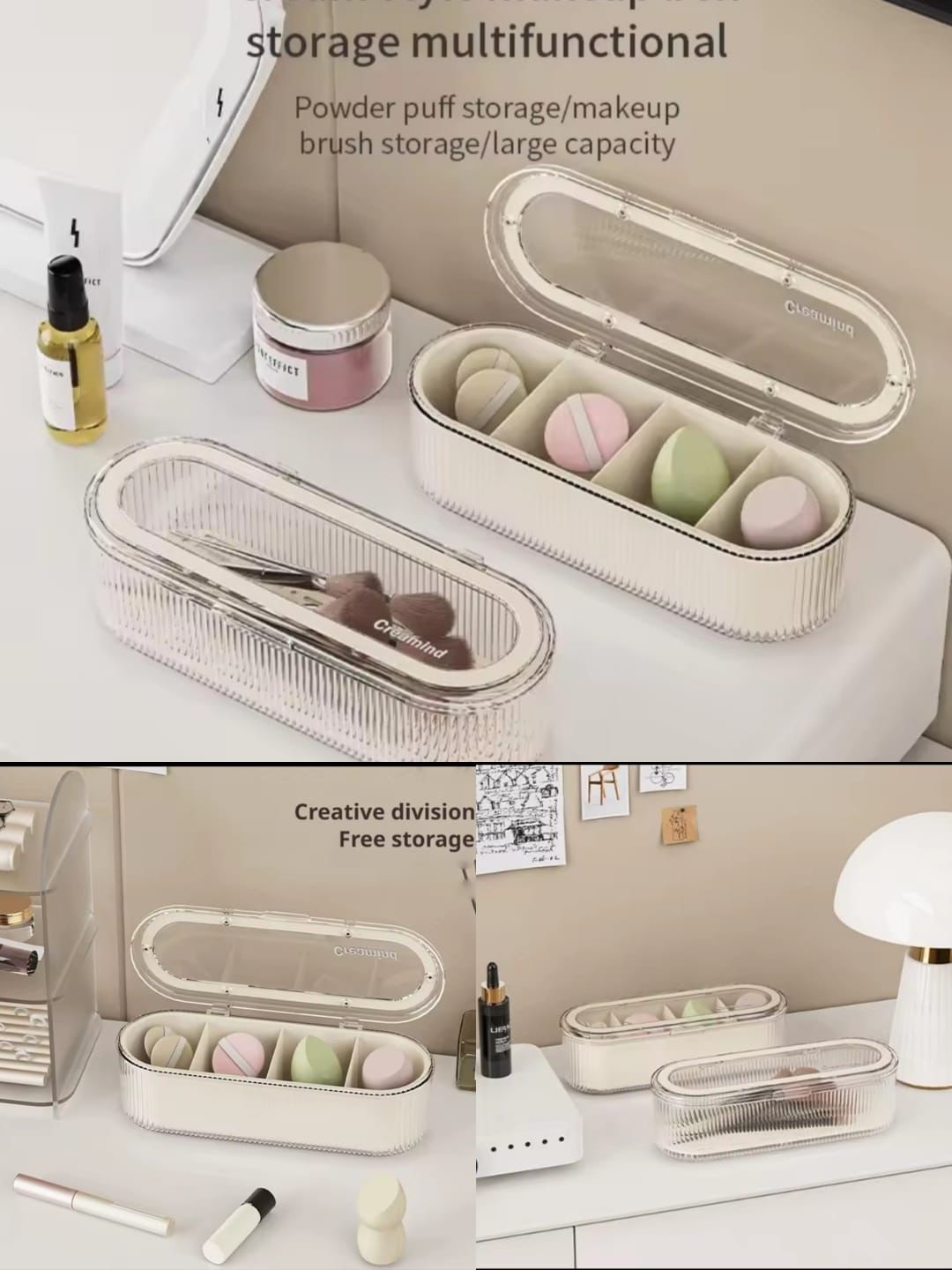 Multi-purpose storage box acrilic