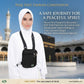 Neck & west Hajj umrah travel bag 
Multiple pockets