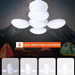 Solar emergency charging lamp