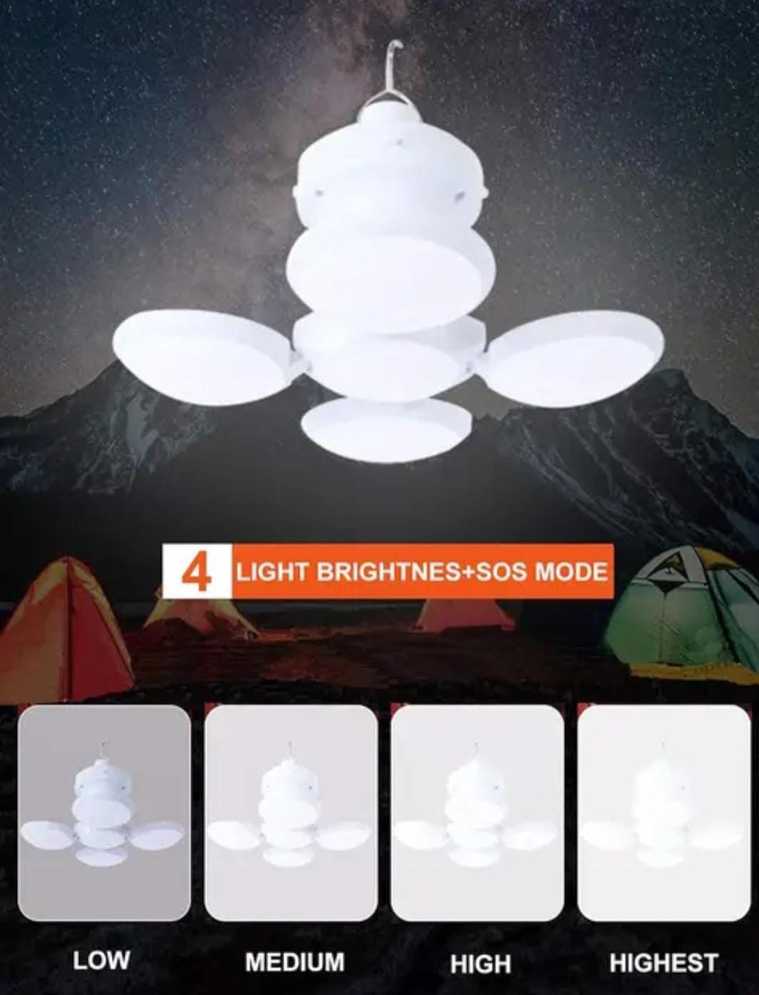 Solar emergency charging lamp