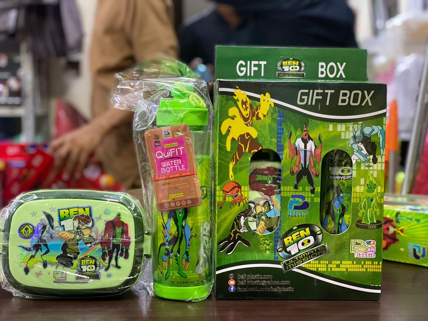 Kids School Water Bottle & Lunch Now Available in Gift Box big size