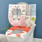 Cartoon With Handle EVA Toilet Seat Cover Universal Waterproof Toilet Seat