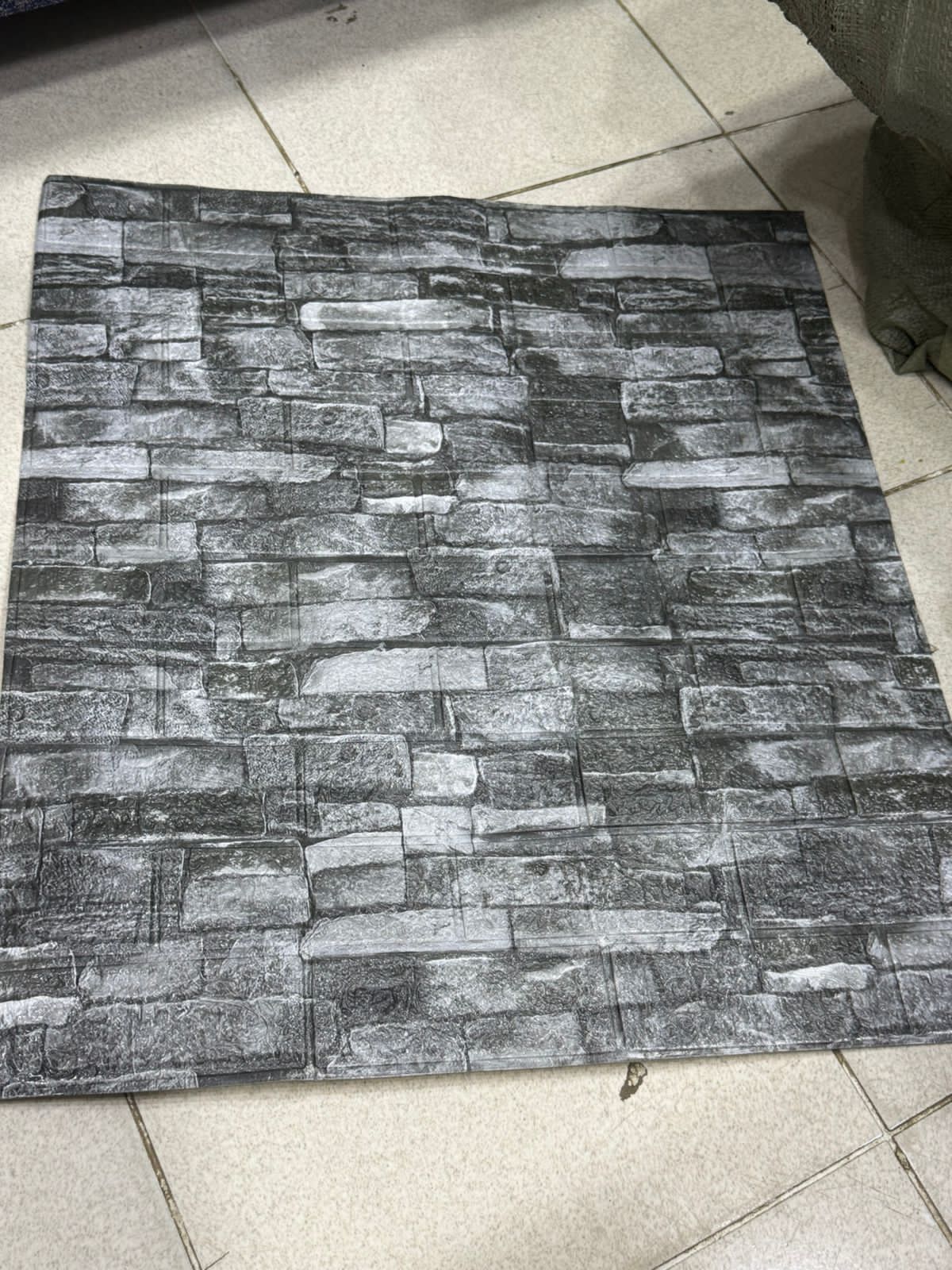 Sell Adhesive Foamic Brick Sheet ( Gray Color )