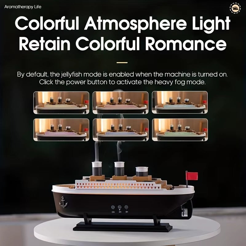 Titanic Ship Model Air Humidifier Home 250ml