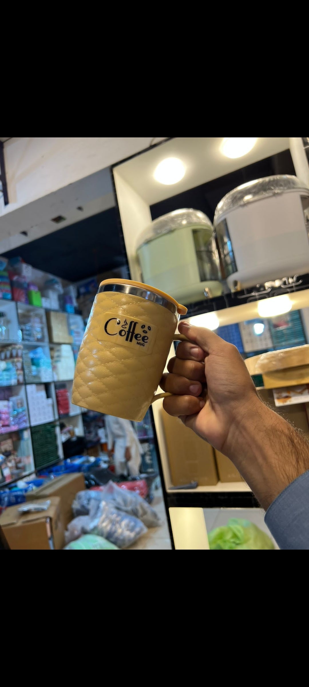 Eco sip stainless steel coffee mug hot & cool mug