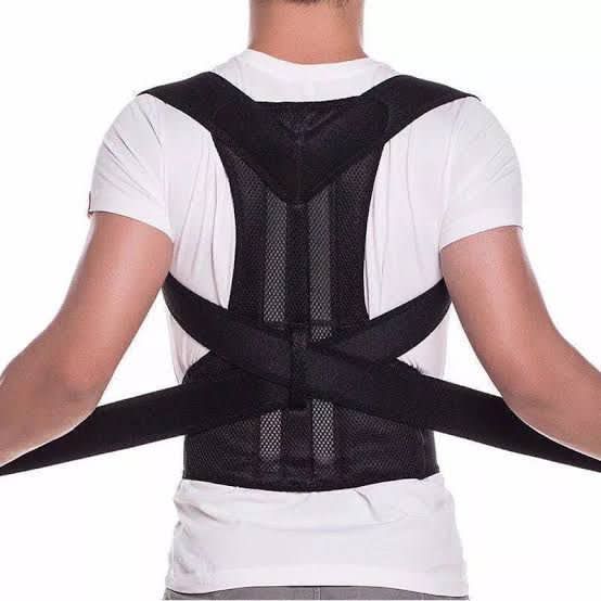 *Back Posture Corrector Belt*
(With Metal Rods)