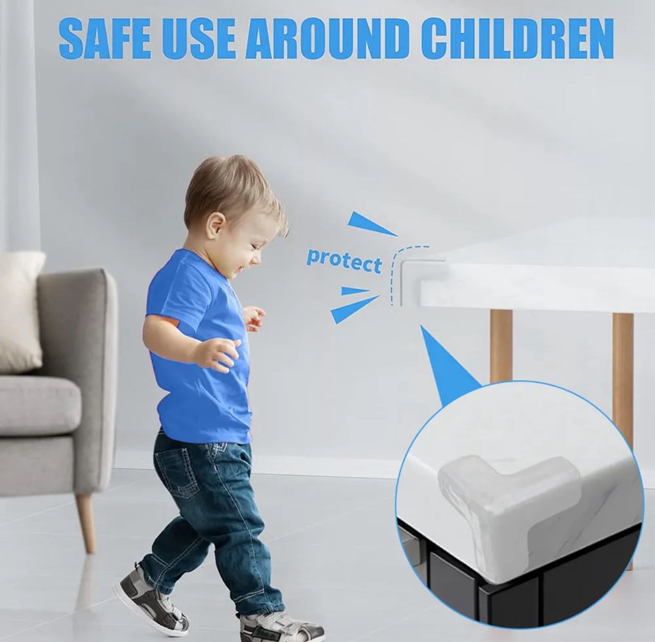 4pcs safety Cornor