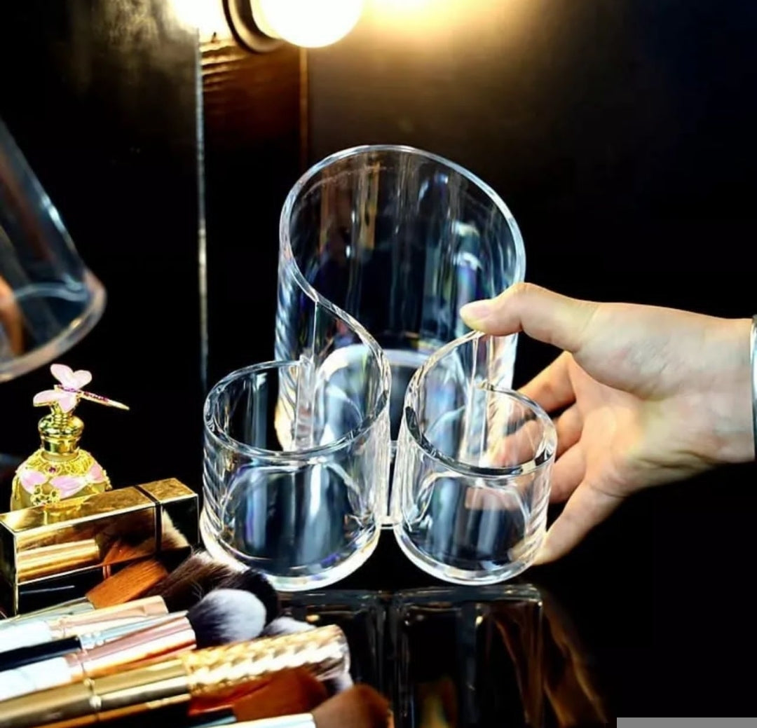 S shape brush holder