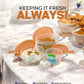 Berry Bisco Large Plastic Bowl 3 pcs set without cap