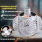 New 2026 Solar football Powered Camping Fan Light