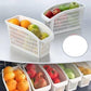 Plastic Fridge Basket For Fruit & Vegetables