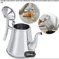 1L Thick Stainless Teapot Golden Silver Tea pot with Infuser Coffee Pot Cooker Tea Kettle Kettle