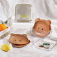 8pcs Bear Plate set