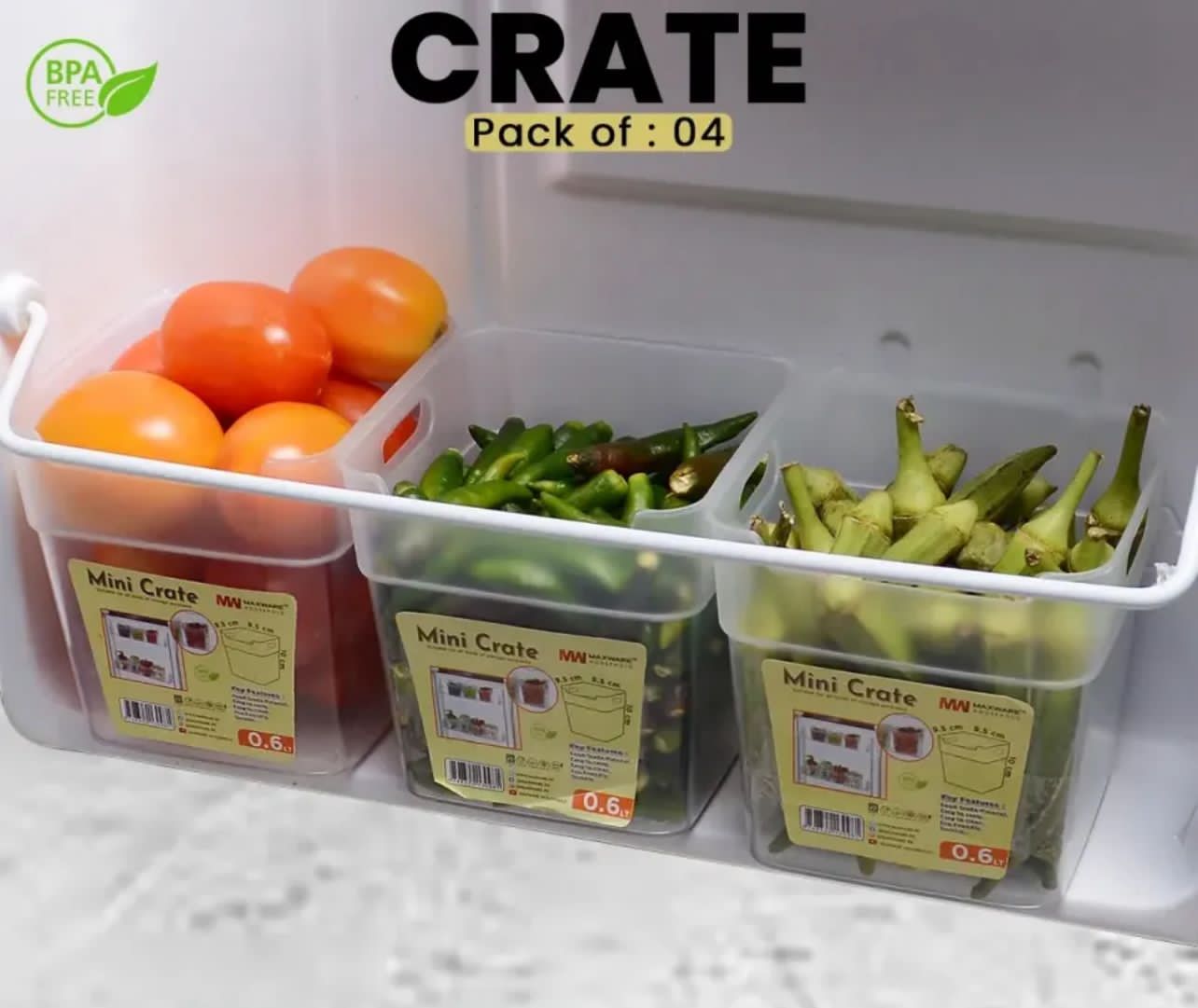 Household Mini Crate