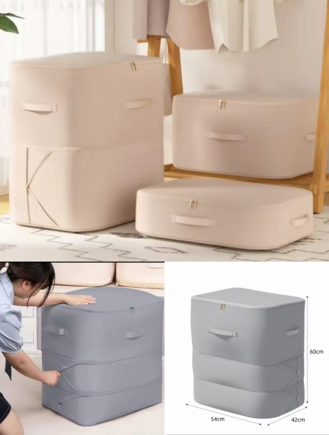 Large capacity storage bag