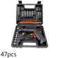 47-Piece Rechargeable Electric Screwdriver Kit