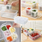 6-In-1 Kitchen Storage Box, Reusable Refrigerator Fruit, Food Fresh-Keeping Drain Box  fresh-Keeping Box Food Container
