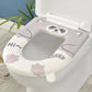 Cartoon With Handle EVA Toilet Seat Cover Universal Waterproof Toilet Seat