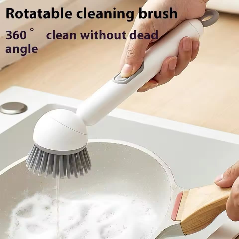 360 Rotating Dish Cleaning Brush
