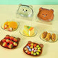8pcs Bear Plate set
