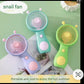 Mini snail-style portable fan