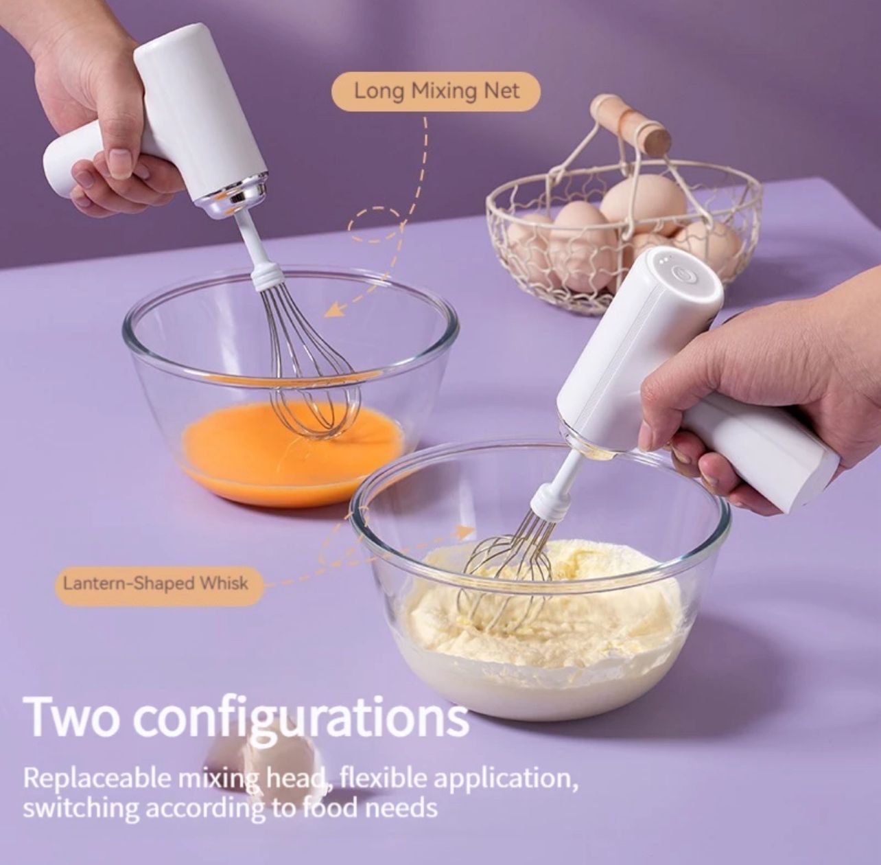 2 in 1 Wireless Beater