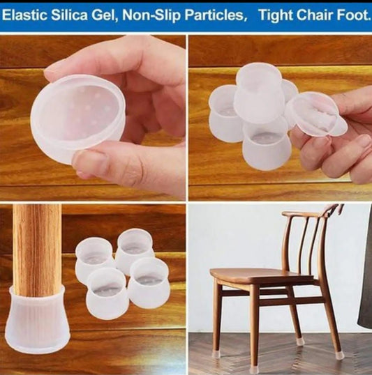Table chair leg silicone cap pad furniture Non slip feet cover
