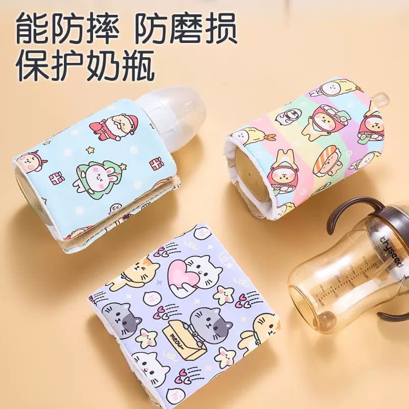 Baby Bottle Warmer with Skin-Friendly Fabric