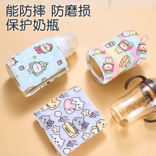 Baby Bottle Warmer with Skin-Friendly Fabric
