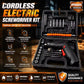 47-Piece Rechargeable Electric Screwdriver Kit