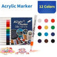 12 Colors Acrylic Marker