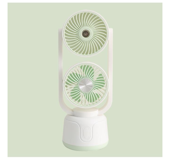 Rechargeable dual head Cooling Mist