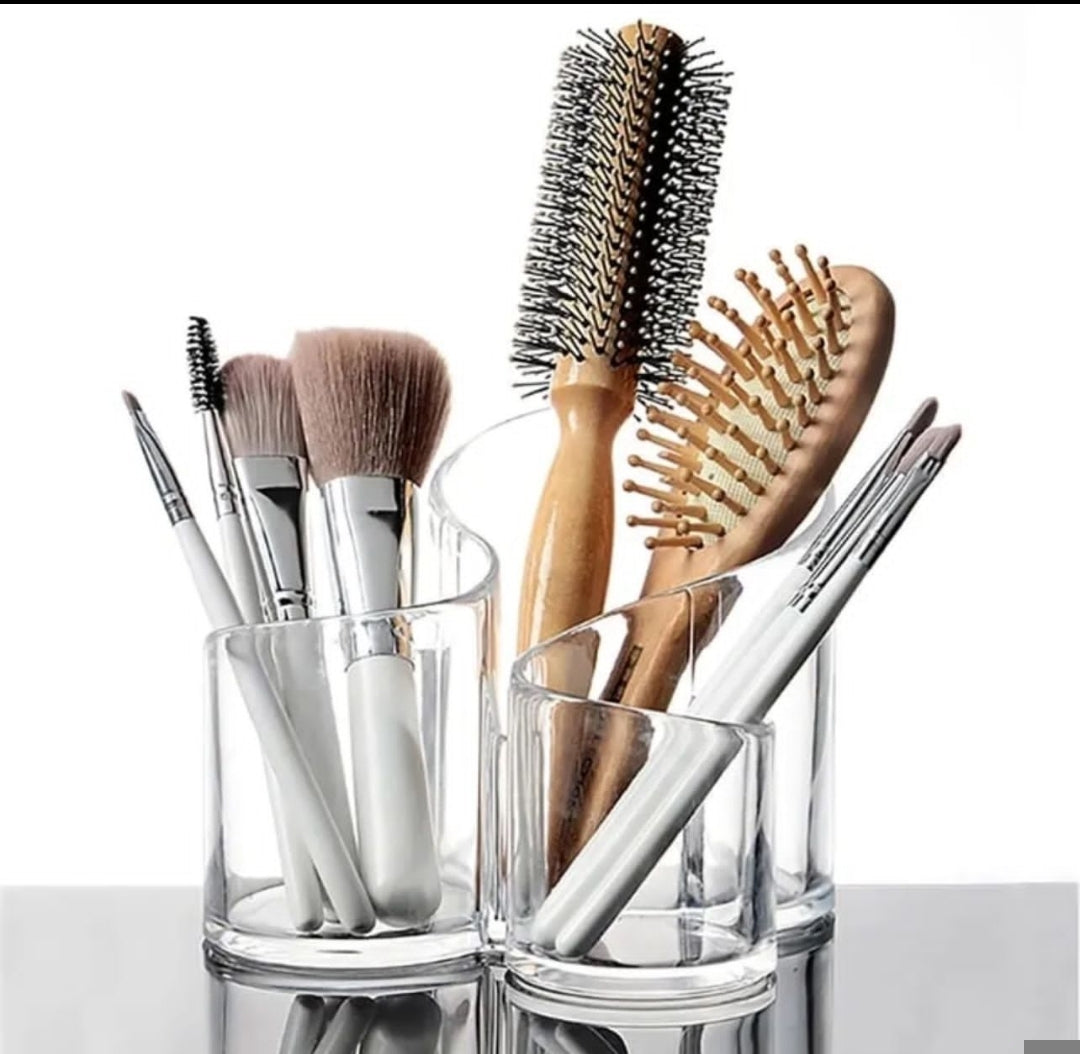 S shape brush holder