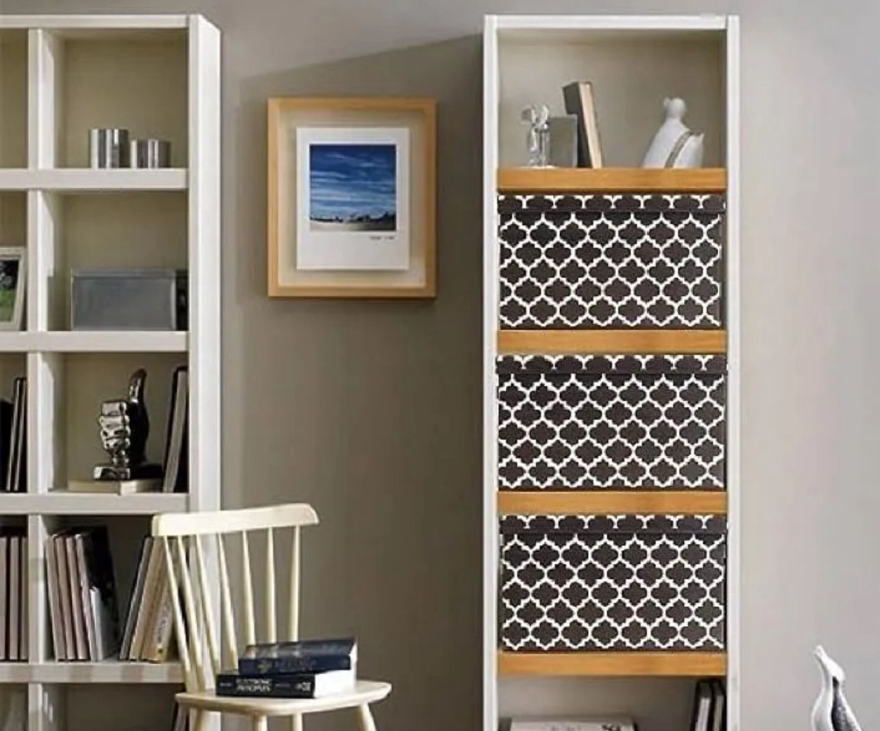 Kids large Toy Storage Box Container Bins for Nursery, Playroom Flip-Top Lid, Decorative Holders Collapsibe Storage Box Home Organizer (Black)