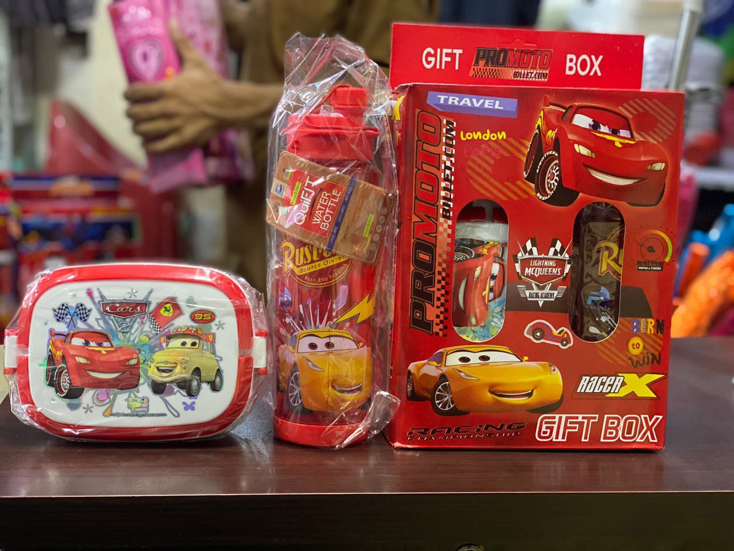 Kids School Water Bottle & Lunch Now Available in Gift Box big size